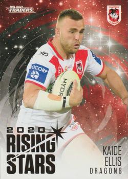 2021 NRL Traders - Rising Stars #RS38 Kaide Ellis Front